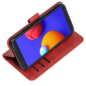 Custodie a portafoglio in pelle per Samsung Galaxy <span class=keywords><strong>A20</strong></span> SCV46/A21 SC-42A A22 A52 A53 A54 con custodia per carte antiurto - Product Image 4