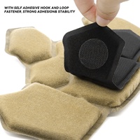 Rembourrage en mousse de remplacement pour casque tactique Eva Foam Soft Comfort Coussinets pour casque tactique Coussin pour casque en mousse à mémoire de forme