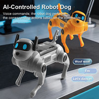 JUNRONG Chien Robot Intelligent Interactif DIY STEM avec Commande Vocale IA pour Enfants - Offre Spéciale