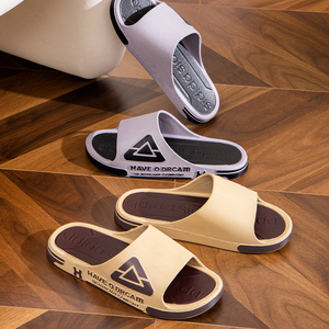 Sandales d'été en PVC tendance, respirantes, légères, sportives, à bout épais et souple, pour usage intérieur et extérieur, imprimées, antidérapantes, pour couples et hommes - Product Image 2