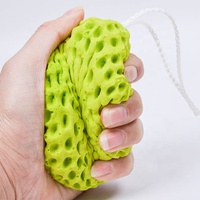 Haute qualité bain savon éponge salle de bain brosse bain maille maquillage éponges mélangeur