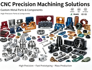 บริการงานกลึง CNC 5 แกน ความแม่นยำ ±0.005 มม. มาตรฐาน ISO 9001 IATF 16949 รับผลิตแบบ OEM ODM บริการพิมพ์ 3 มิติ บริการงานประกอบชิ้นงาน - Product Image 1