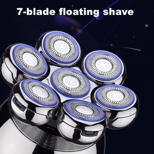 5-in-1 Electric Head <b>Shaver</b> for Men Rechargeable Bald <b>Shaver</b> Nose Ear Hair Trimmer Waterproof Beard Trimmer Facial Grooming Kit - Product Image 2
