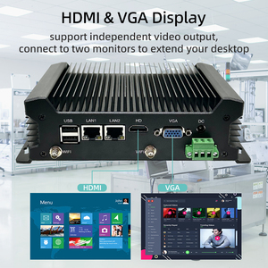 มินิพีซีสำหรับอุตสาหกรรมใหม่พร้อม Intel Core I3 5005U Dual Core Dual LAN และ GPIO สำหรับ Win10/11 /linux Industrial PC - Product Image 3