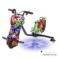Trottinette électrique à trois roues pour enfants, grande taille, 36V DC, en plastique, avec siège réglable en hauteur