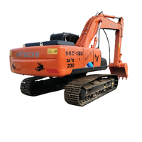 Excavator Bekas Hitachi ZX230 Crawler Digger Mesin Isuzu, Jam Kerja Rendah, Harga Murah, 23 Ton, Pengiriman Seluruh Dunia