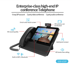 Điện Thoại SIP Video Android 8Inch SUNCOMM SC09 Bệnh Viện Văn Phòng Người Cao Tuổi Mù Thông Minh Không Dây Máy Tính Để Bàn Wifi Voip IP Phone - Product Image 2