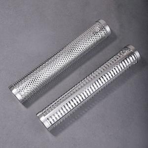 Tubo Ahumador Perforado de Acero Inoxidable para Pellets de Madera, Parrilla Eléctrica, a Gas o Carbón, Ahumado en Frío y Caliente, Portátil - Product Image 4