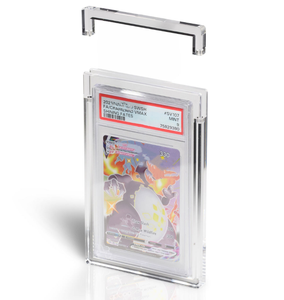 Espositore in Acrilico per Carte PSA con Chiusura Magnetica, Coperchio Scorrevole e Supporto Pieghevole - Product Image 3