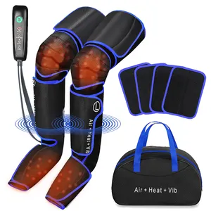 Massaggiatore elettrico del piede di vibrazione di calore di compressione dell'aria della macchina del massaggiatore del polpaccio della coscia della gamba per Relaxiation