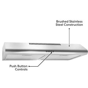 Campana Extractora de Acero Inoxidable de 60 cm, Electrodoméstico para Cocina, Campana de Pared Vertical, Campana Extractora para Cocina de Hotel - Product Image 3