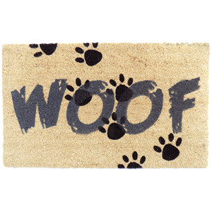 HMS 18 \ "X 30 \" Coir Woof esterno schema di colori marrone e nero - Product Image 1