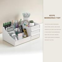 Boîte de rangement cosmétique multifonctionnelle en plastique PP à trois couches, organisateur de dortoir, salle de bain, soin de la peau, coiffeuse, tiroir