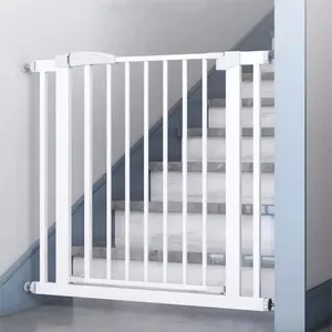 Kapalı taşınabilir plastik monte kapı kilidi tasarım katlanabilir bebek merdiven çit sabit Pet muhafaza