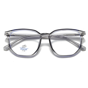 <span class=keywords><strong>Gafas</strong></span> de Juego con Marco Cuadrado Clásico 8467, <span class=keywords><strong>Gafas</strong></span> Ópticas con <span class=keywords><strong>Filtro</strong></span> de Luz <span class=keywords><strong>Azul</strong></span> Anti-Reflejante con Lentes AC, Forma de Cara de Diamante - Product Image 4