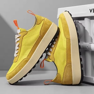 Chaussures <span class=keywords><strong>de</strong></span> sport rétro vintage pour hommes 2025 – Baskets décontractées respirantes en maille <span class=keywords><strong>de</strong></span> haute qualité pour la marche en extérieur – Printemps, automne, hiver – Semelle en caoutchouc - Product Image 4