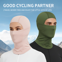 Masque facial intégral unisexe en nylon respirant et absorbant la transpiration pour le sport en plein air, protection solaire, coupe ajustée, idéal pour l'été