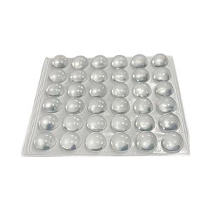 Haute Transparent écologique dessin animé mat stratification Silicone Nail Art Protection clavier bouton autocollant promotionnel - Product Image 1