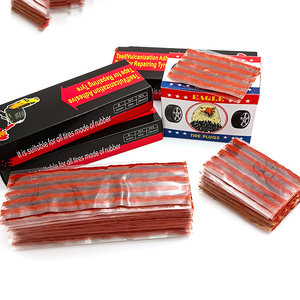 Meilleurs produits directs d'usine de Offre Spéciale nouvelles cordes de joint de réparation de <span class=keywords><strong>pneu</strong></span> de crevaison Tubeless noir 6*200 - Product Image 5