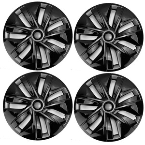 Cache-roue de 19 pouces pour <span class=keywords><strong>Tesla</strong></span> <span class=keywords><strong>Model</strong></span> Y, entièrement enveloppant, avec décorations Cyclone et Darth Vader. - Product Image 6