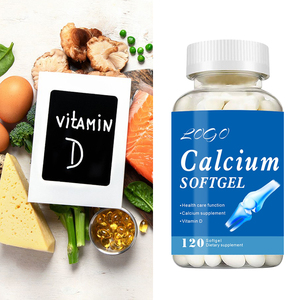 Cápsulas de Gel Suave de Calcio y Vitamina D3 de Marca Privada para Adultos y Adolescentes, Apoyo para la Densidad Ósea - Product Image 5