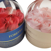 Boîtes cadeaux créatives en forme de rose en gros, boîtes à bijoux pour collier et bague, boîtes d'emballage pour bijoux de demande en mariage