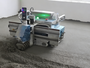 Machine de nivellement de sol robotisée électrique portable <span class=keywords><strong>pour</strong></span> la préparation des surfaces en époxy et en ciment - Product Image 1