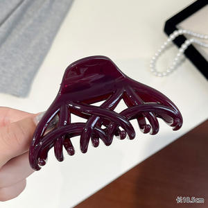 Accesorios para el Cabello de Lujo, Pinza de Plástico Tipo Tarjeta Personalizada para Mujeres, Pinza para Cabello Largo - Product Image 6