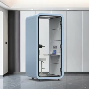 Cabina desmontable de teléfono móvil para el hogar Estudio de grabación Habitación insonorizada Silenciador silencioso Sala de canto Sala de transmisión en vivo - Product Image 3