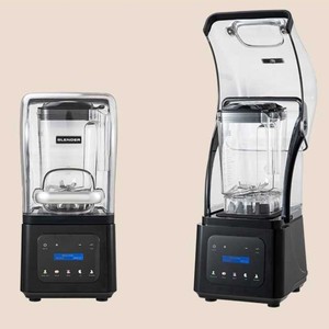 1.8L hoàn toàn tự động máy nghiền đá 5 + tốc độ thương mại sử dụng Milkshake trái cây Máy xay sinh tố thép không gỉ tốc độ cao - Product Image 6