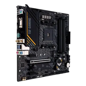 Tarjeta Madre ASUS TUF GAMING <span class=keywords><strong>B550M</strong></span>-E <span class=keywords><strong>WIFI</strong></span> con Soporte para Socket AMD AM4, Compatible con Procesadores de Escritorio AMD Ryzen Serie 5000/Serie 3000 - Product Image 2