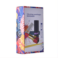 Weihnachtsgeschenke Erwachsenenprodukte Großhandel Wiederaufladbarer Lippenstift Vibrierendes Ei Massage Vibrationsstab für Selbstbefriedigung