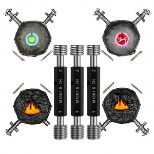 Jauge à taraudage métrique à filetage fin en acier au carbone VAYNE 1PCS 7H M1-M16 de haute qualité, garantie 3 ans - Product Image 3