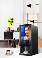 Machine à café automatique SUPIN 30SCW-L 13,2 pouces avec lecteur vidéo, prise en charge SDK, personnalisable, distribution rapide de poudre, nettoyage automatique