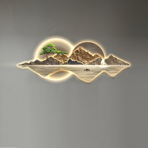 Dipinti Decorativi Illuminati con LED di Paesaggi Naturali, Ideali per Soggiorno, Camera da Letto, Ufficio e Decorazione Domestica - Product Image 1