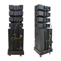 Altavoz Line Array para Exteriores LS3 de Alta Calidad con 3 Años de Garantía, 8 Ohmios, Pasivo, Impermeable, Carcasa de Madera, Serie KSL