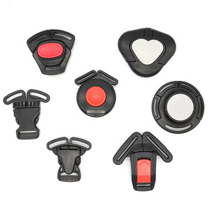 Ceinture de sécurité à trois points pour siège auto bébé, 26 mm x 22 mm, en plastique en forme de pomme, pour poussette et siège enfant - Product Image 4