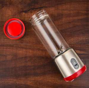 <span class=keywords><strong>Licuadora</strong></span> portátil recargable por USB, artículo OEM, 126W, 6 cuchillas, 450ML de capacidad - Product Image 4