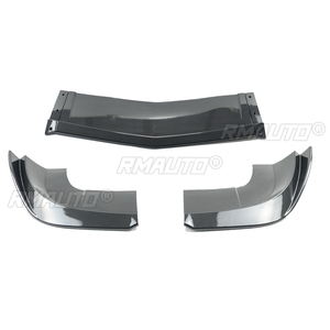 Car Front Bumper Lip for Dodge Challenger SXT R/T 2015-2023 Spoiler Splitter Diffuser Carbon Fiber Look Glossy Black Matte Black - Product Image 5