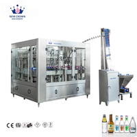 Chinese ontwerp hoogwaardige volautomatische A tot en met Z glazen flesjes sap productielijn glazen dranken sapvulfaciliteit