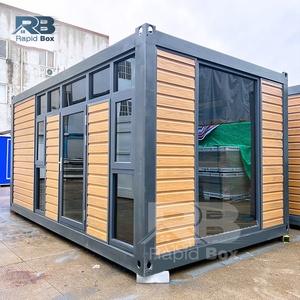 Abri en bois portable et compact, idéal pour les solutions d'hébergement d'urgence - Product Image 2