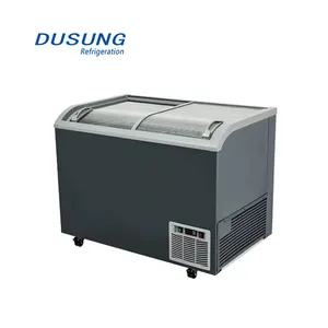 DUSUNG Concessional Tỷ Lệ Nhiệt Độ Thấp Cửa Kính Ice Cream Tủ Đông Được Sử Dụng Để Siêu Thị Hoặc Cửa Hàng Mini ..