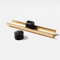 Brûleur d'encens en laiton et marbre de jade Maxery pour mariage et décoration intérieure, utilisation toute saison
