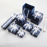 Cajas de Joyería de Cartón Rígido al por Mayor Baratas con Tapa y Base, Embalaje Personalizado, Caja para Pulseras con Logotipo, Grabado y Laminado Mate
