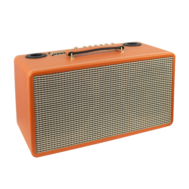 Wooden Bluetooth Speaker With USB,FM,SD Card and Microphone Input for Home Party