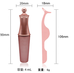 Eyeliner liquide noir minéral imperméable, kit de faux cils magnétiques <span class=keywords><strong>3D</strong></span>, faux cils réutilisables - Product Image 3