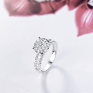 Tonglin Venta al por mayor <span class=keywords><strong>de</strong></span> joyería certificada para mujer Dubai 10K 14K 18K Oro real Joyas <span class=keywords><strong>de</strong></span> <span class=keywords><strong>compromiso</strong></span> Alianzas <span class=keywords><strong>de</strong></span> boda 18K - Product Image 1