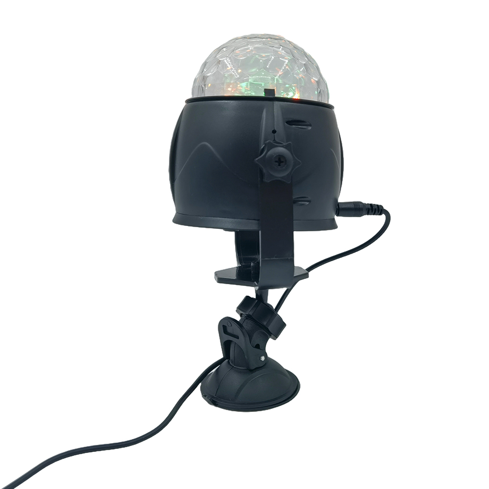 Sound Activated Multicolor Mini Dj Disco Ball Light Magical Laser Lighting For Car And Party Enhanced Visual Effect