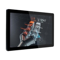 Écran tactile capacitif de 21,5 pouces pour affichage publicitaire avec processeur RK3588, résolution 1920x1080, 4 Go de RAM/64 Go de ROM/Wi-Fi