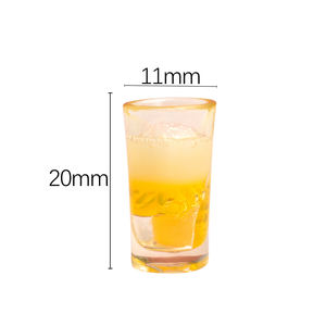 Miniatura de Vaso de Cerveza de Resina para Accesorios Artesanales DIY, Decoración de Mini Paisajes, Modelo de Comida, Juguete - Product Image 5